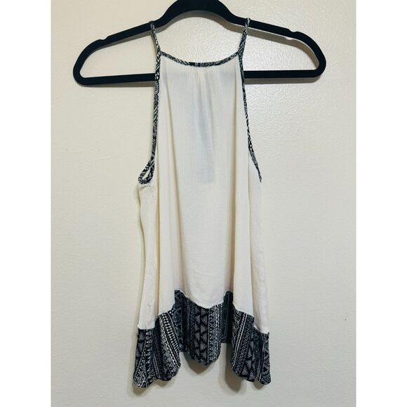 Monteau Women's Racer Back Sleeveless Top With Tribal Design Size M - Picture 4 of 4